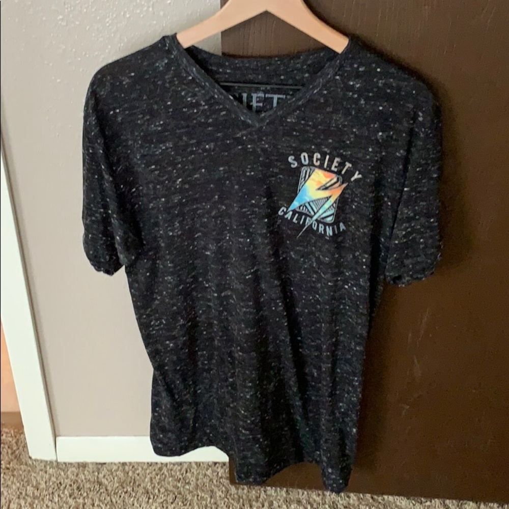Society Men's VNeck T Shirt